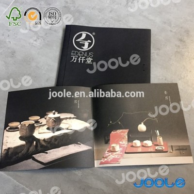 High quality products brochure printing catalogue A6 C3 A4 size booklet printing